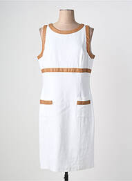 Rochie midi fără mâneci fără mâneci alb CAROLINE BISS femme