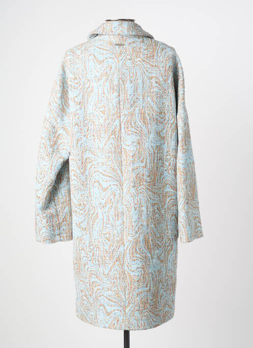 Palton lung albastru RIVER WOODS femeie