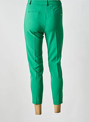 Pantalon 7/8 talie înaltă talie înaltă verde KOCCA femeie
