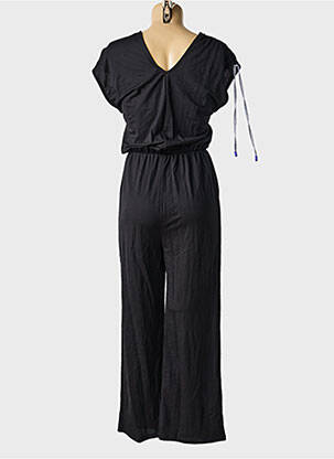 Salopetă-pantalon mâneci scurte mâneci scurte negru SCORZZO femeie