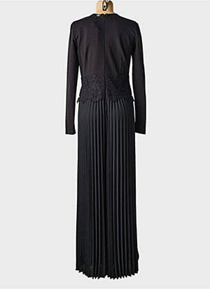 Salopetă-pantalon închidere cu fermoar la spate mâneci lungi negru TWINSET femeie