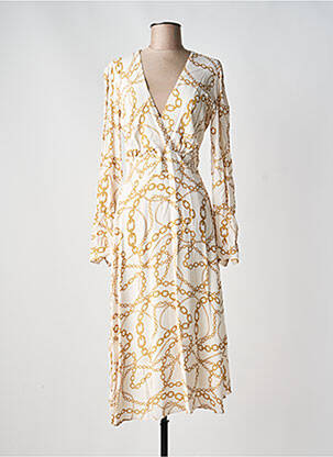 Rochie midi bej KOCCA femeie