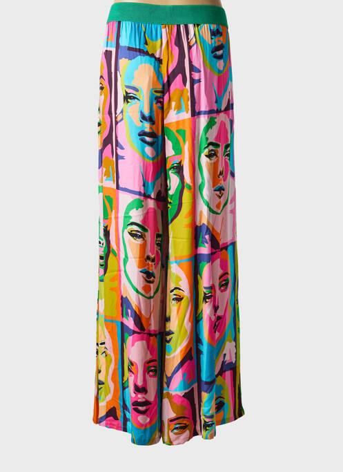 Pantalon larg verde CAROLINE BISS femeie