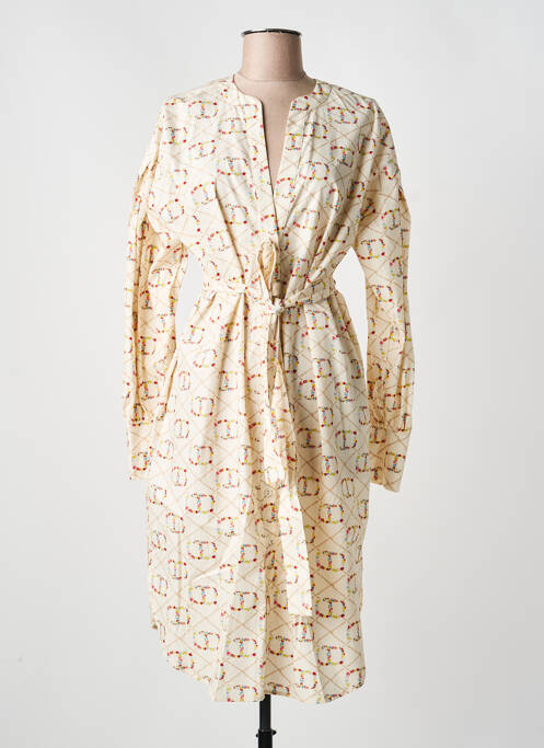 Rochie midi bej TWINSET femeie