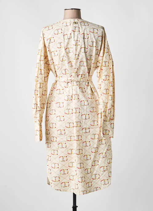 Rochie midi bej TWINSET femeie