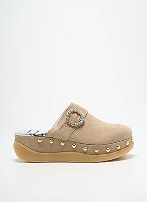 Mulete/Saboți bej VADDIA femeie