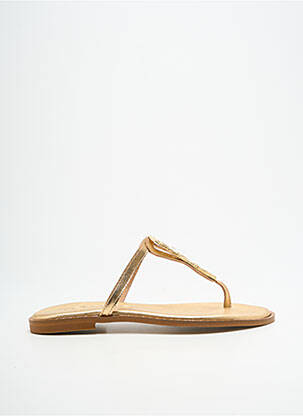 Șlapi auriu KOTRIS femeie