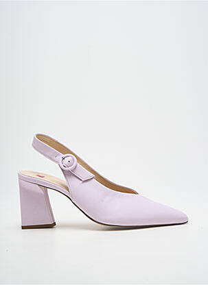 Pantofi cu toc violet HOGL femeie