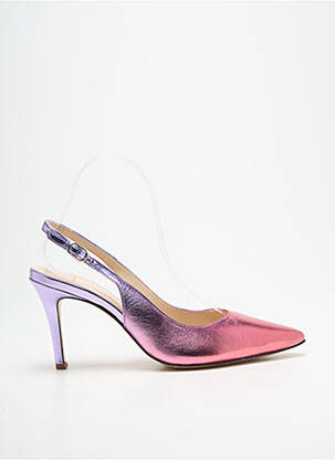 Pantofi cu toc roz HOGL femeie