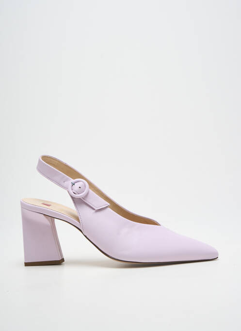 Pantofi cu toc violet HOGL femeie