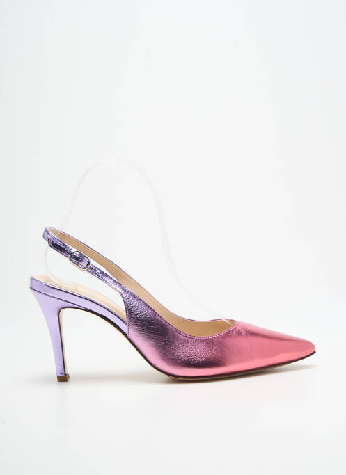 Pantofi cu toc roz HOGL femeie