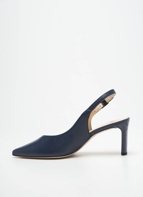 Pantofi cu toc albastru HOGL femeie