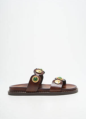 Mulete/Saboți maro KOTRIS femeie