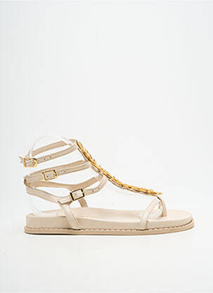 Șlapi bej KOTRIS femeie