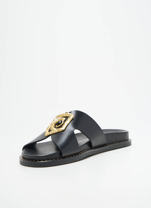 Mulete/Saboți negru KOTRIS femeie