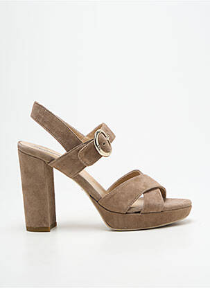 Sandale/Pantofi decupați maro NERO GIARDINI femeie