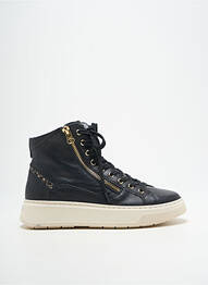 Adidași țesătură țesătură cu sclipici toc de 4 la 6 cm negru NERO GIARDINI femme