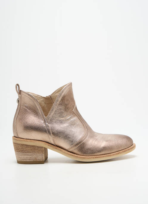 Botine/Ghete auriu NERO GIARDINI femeie