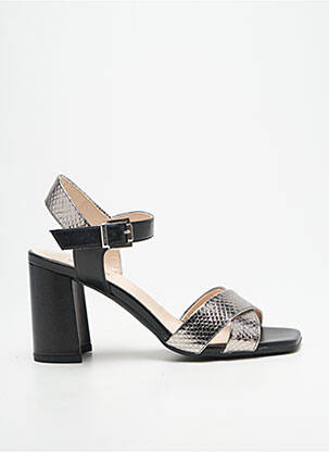 Sandale/Pantofi decupați argintiu NERO GIARDINI femeie