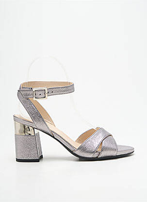 Sandale/Pantofi decupați argintiu NERO GIARDINI femeie