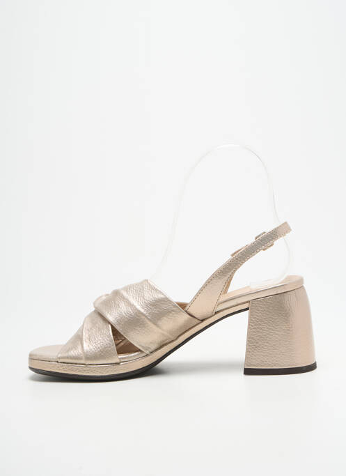 Sandale/Pantofi decupați auriu WONDERS femeie