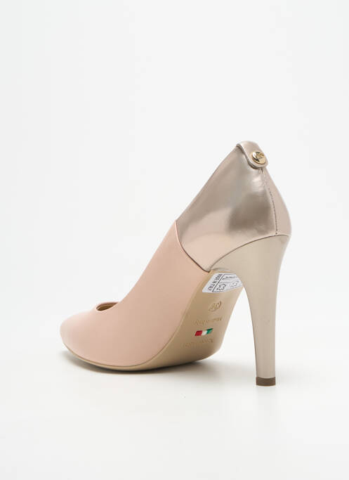 Pantofi cu toc roz NERO GIARDINI femeie