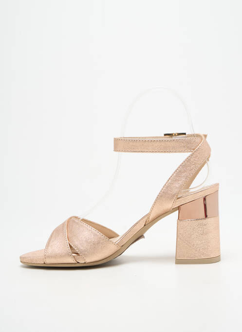 Sandale/Pantofi decupați auriu NERO GIARDINI femeie