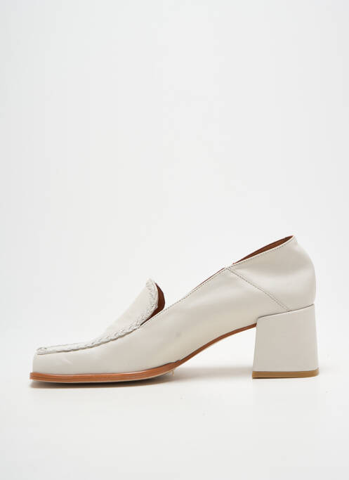 Mocasini alb ANGEL ALARCON femeie