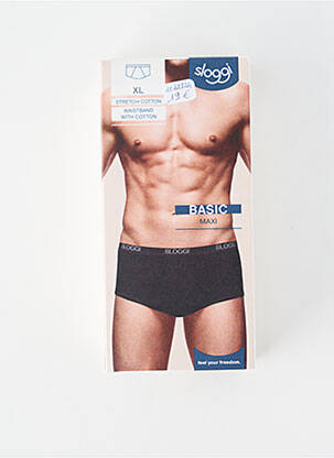 Boxer elasticitate negru SLOGGI bărbat