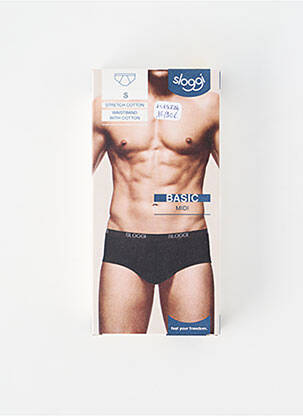 Boxer negru SLOGGI bărbat