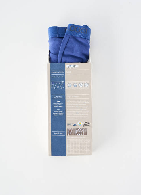 Boxer albastru SLOGGI bărbat