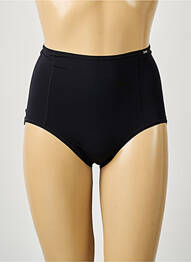Chilot modelator efect material satinat negru AVET femme