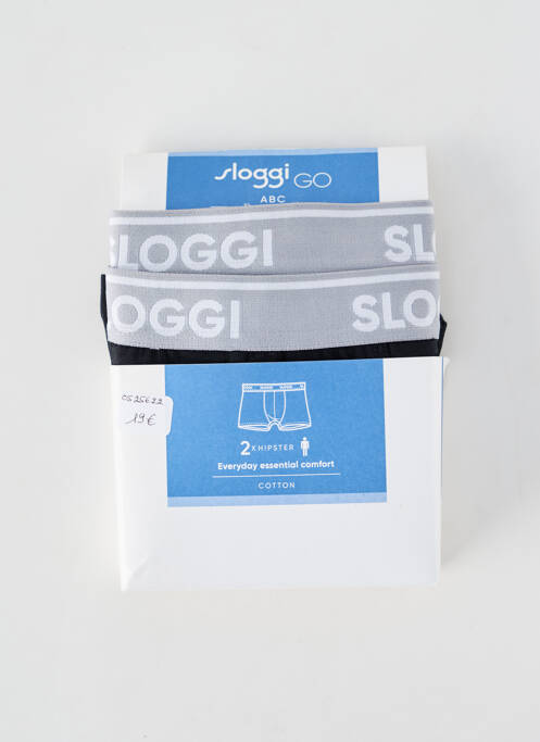 Boxer elasticitate negru SLOGGI homme