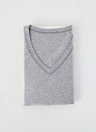 Tricou elasticitate mâneci scurte gri SET bărbat