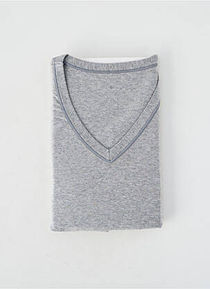 Tricou elasticitate mâneci scurte gri SET homme