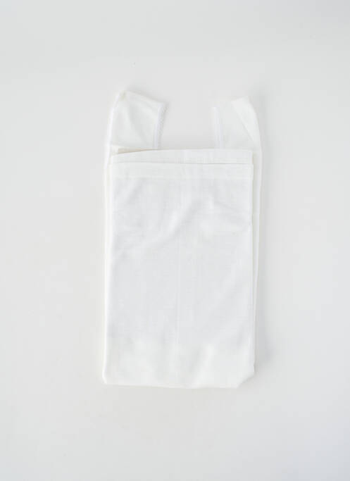 Top/caraco elasticitate alb ACHEL femme