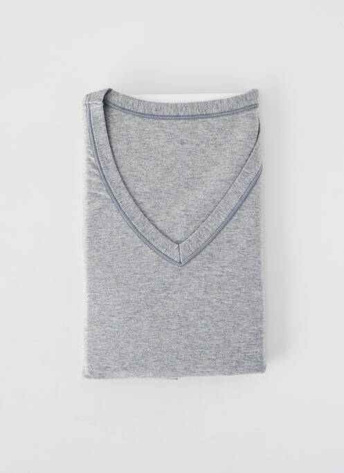 Tricou elasticitate mâneci scurte gri SET homme