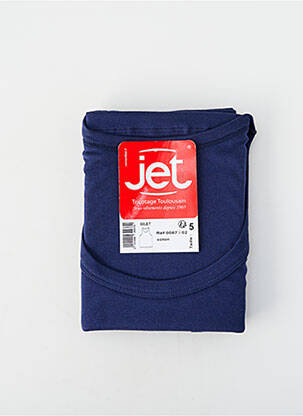 Maiou croială dreaptă fără mâneci albastru JET homme