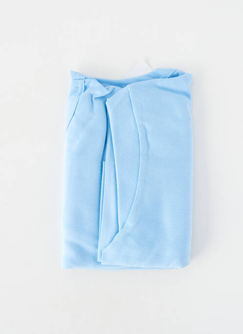 Tricou elasticitate mâneci scurte albastru JET homme