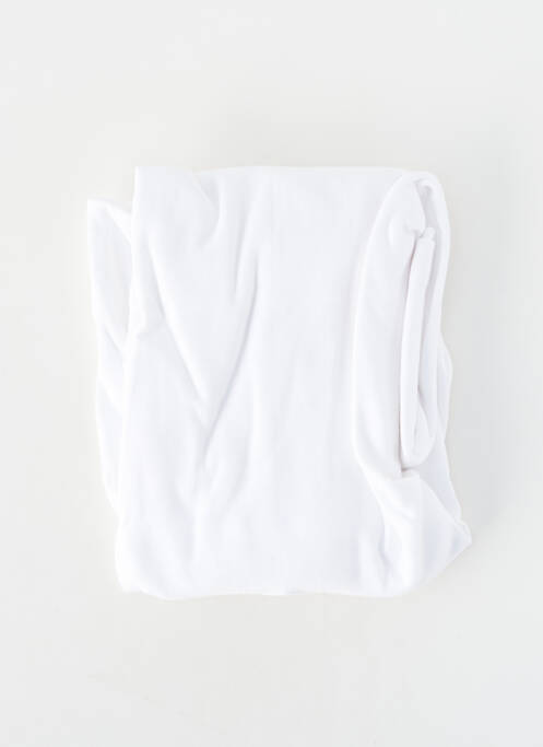 Tricou elasticitate mâneci scurte alb JET homme