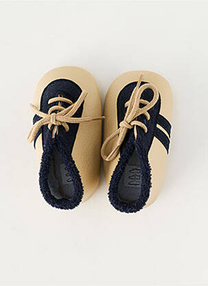 Papuci/Pantofi de casă bej CHAUSS'COEUR băiat