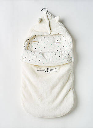 Săculeț pentru bebeluși alb P'TIT BISOU enfant