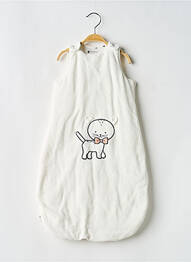 Sac de dormit alb P'TIT BISOU fille