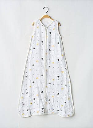 Sac de dormit alb P'TIT BISOU enfant