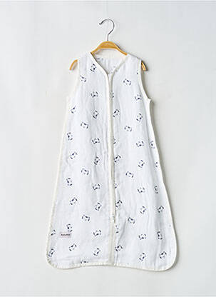 Sac de dormit alb P'TIT BISOU garcon