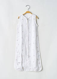 Sac de dormit alb P'TIT BISOU fille