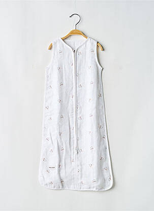 Sac de dormit alb P'TIT BISOU fille