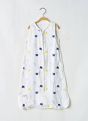 Sac de dormit alb P'TIT BISOU garcon