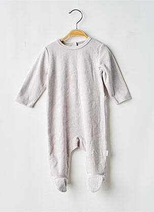 Pijama închidere presată gri P'TIT BISOU garcon