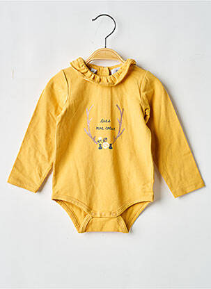 Body de lenjerie elasticitate galben MARESE fille